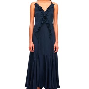 Rebecca Taylor silk charmeuse dress
